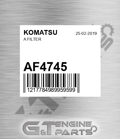 AF4745 A Filter