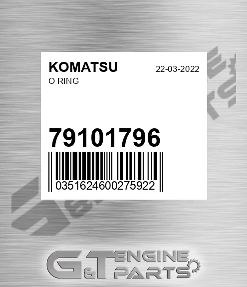 79101796 O Ring