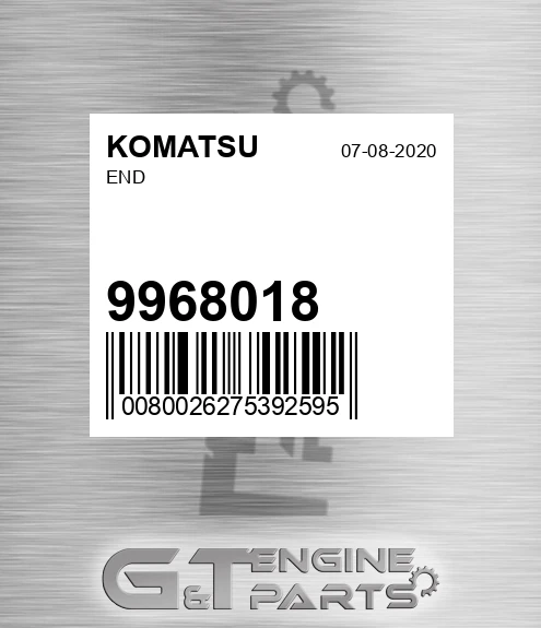 9968018 End