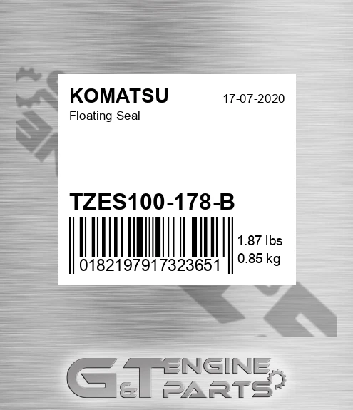 TZES100-178-B Floating Seal