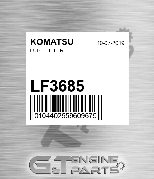 LF3685 Lube Filter