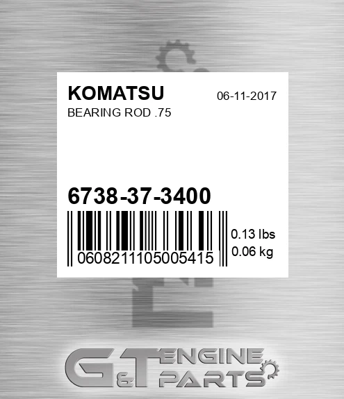 6738-37-3400 Bearing Rod .75 for KOMATSU