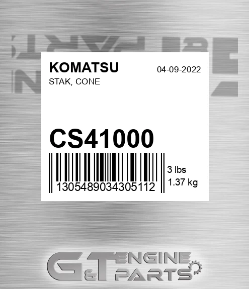 CS41000 Stak, Cone