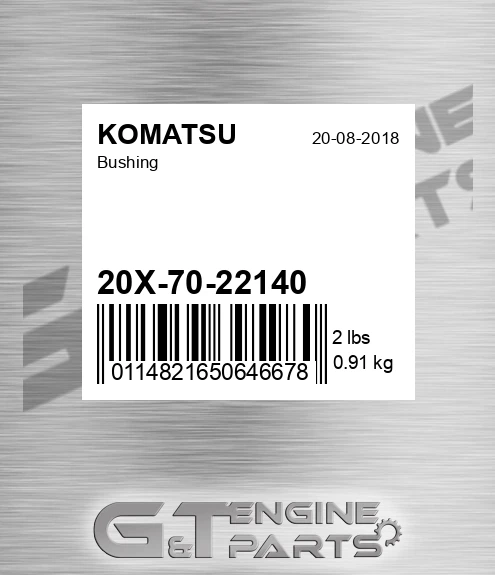 20X-70-22140 Bushing