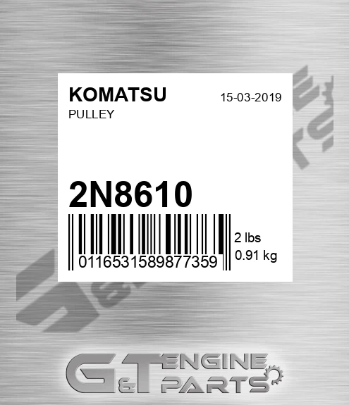 2N8610 Pulley