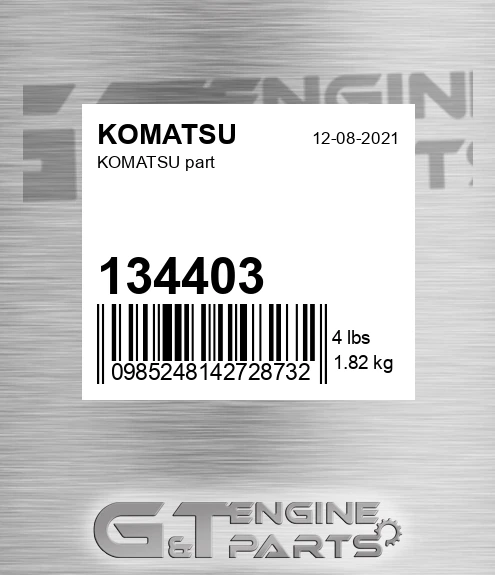 134403 Part for KOMATSU