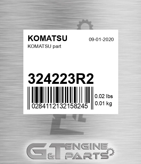 324223R2 Part for KOMATSU