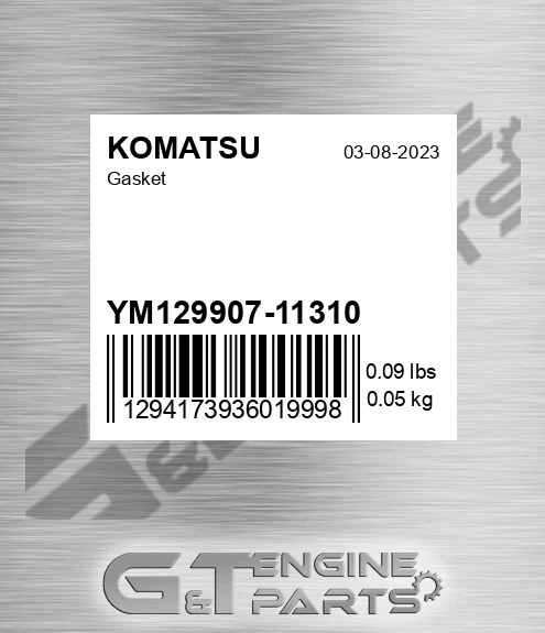 YM12990711310 Gasket