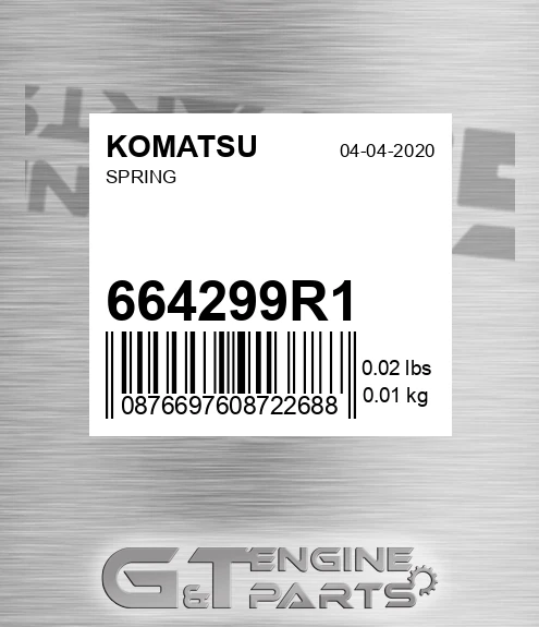 664299R1 Spring