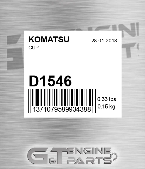 D1546 Cup