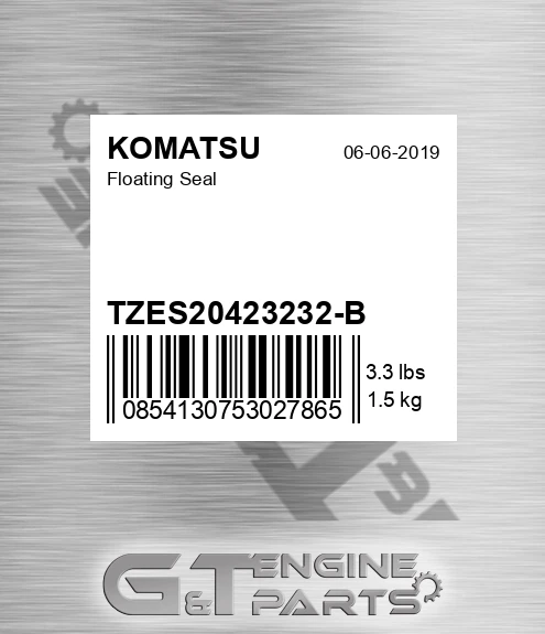 TZES20423232-B Floating Seal