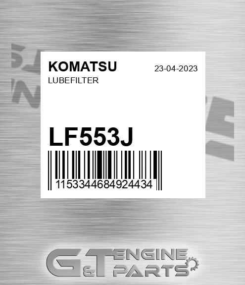 LF553J Lubefilter