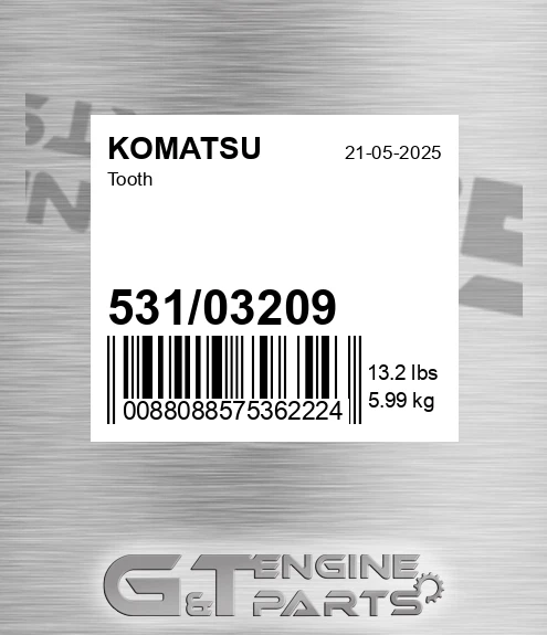 531/03209 Tooth