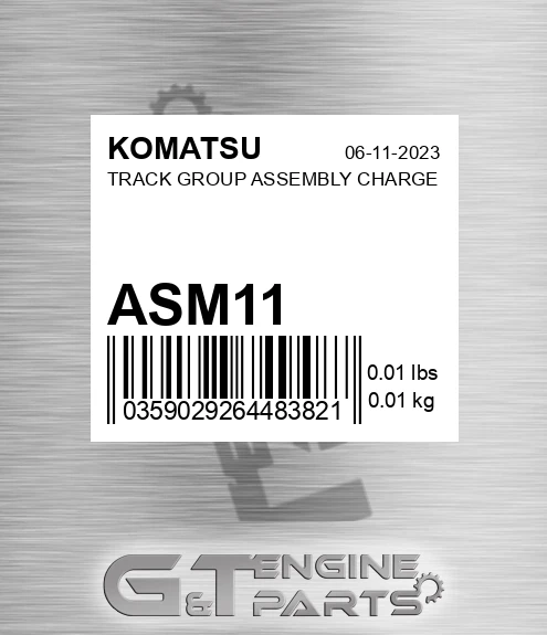 ASM11 Track Group Assembly Charge