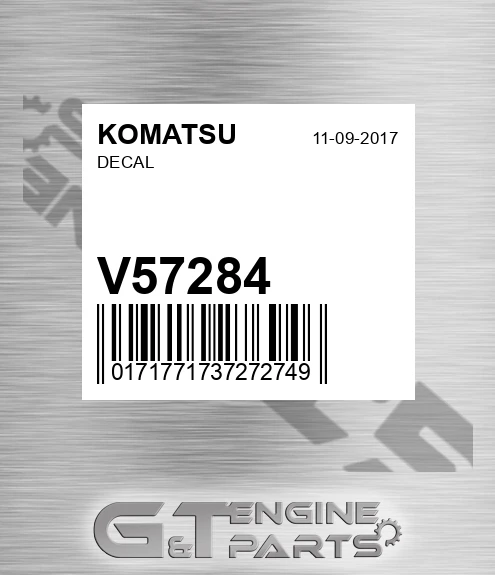 V57284 Decal
