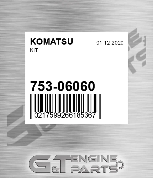 753-06060 Kit for KOMATSU