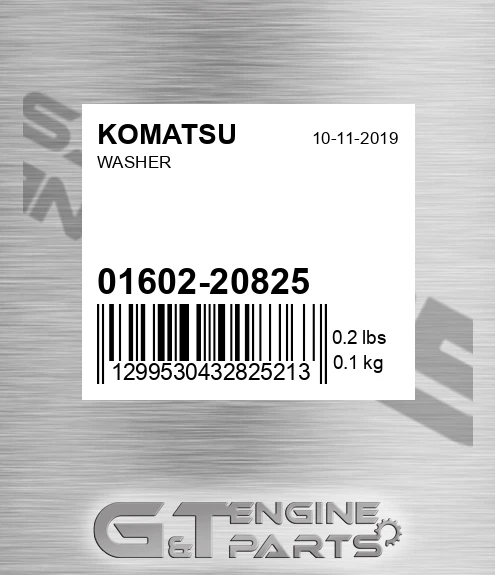 01602-20825 Washer