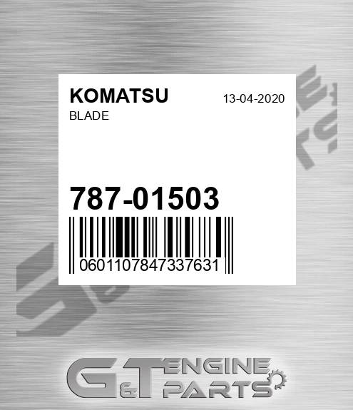 787-01503 Blade for KOMATSU
