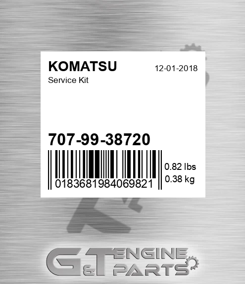 707-99-38720 Service Kit for KOMATSU