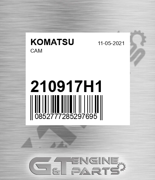 210917H1 Cam for KOMATSU
