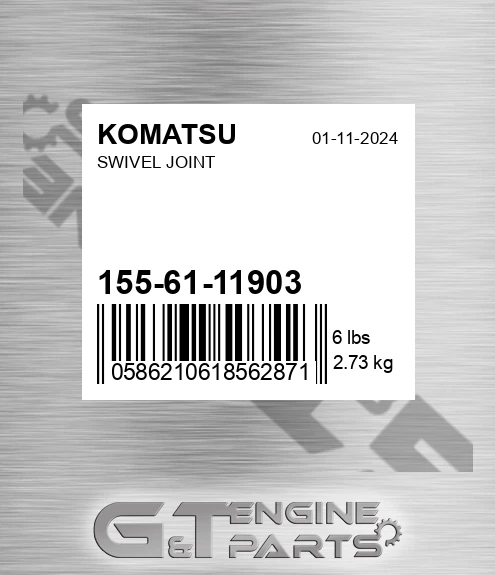 155-61-11903 Swivel Joint