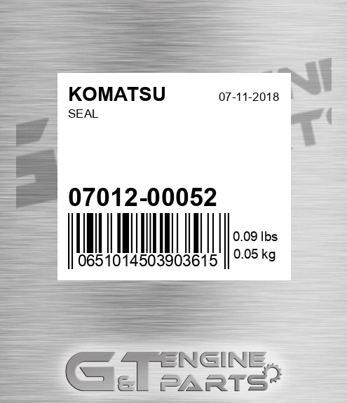 07012-00052 Seal