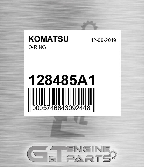 128485A1 KOMATSU O-ring