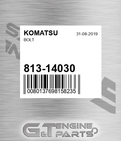 813-14030 Bolt