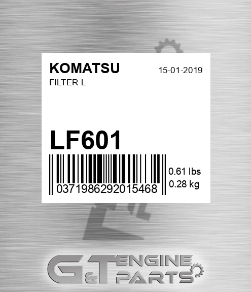 LF601 Filter L