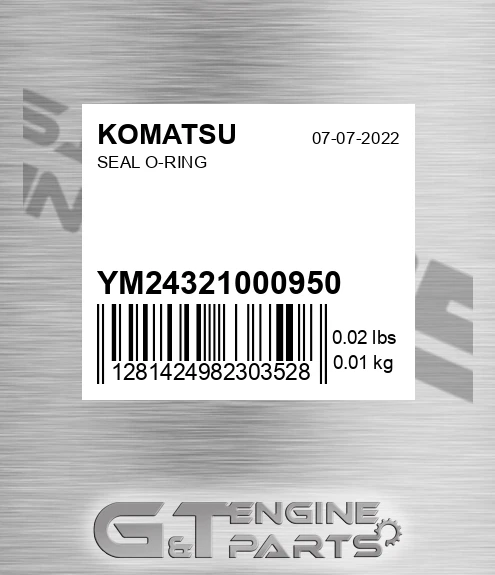 YM24321000950 Seal O-ring