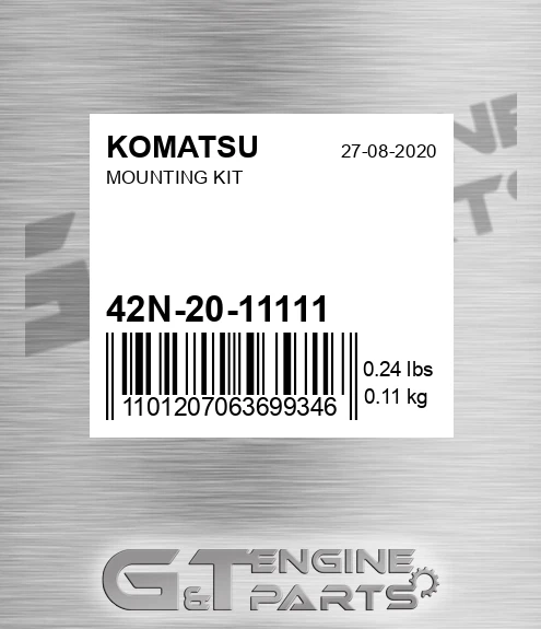42N2011111 Mounting Kit for KOMATSU