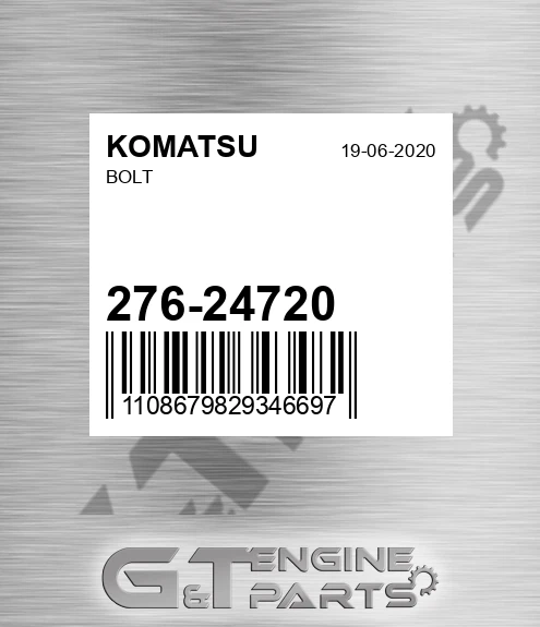 276-24720 Bolt