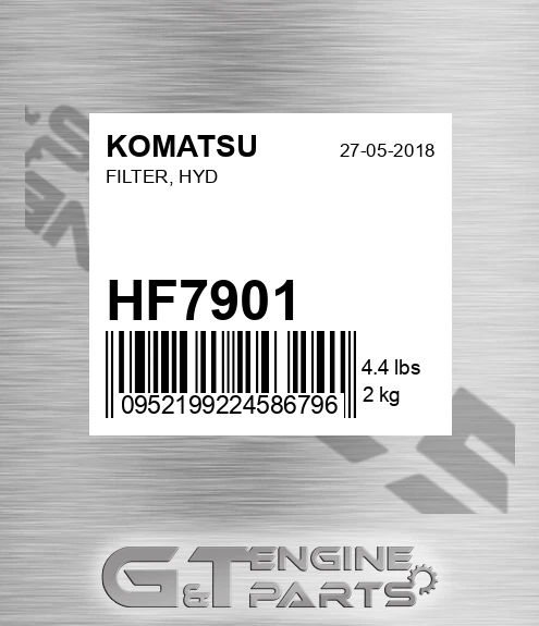 HF7901 Filter, Hyd