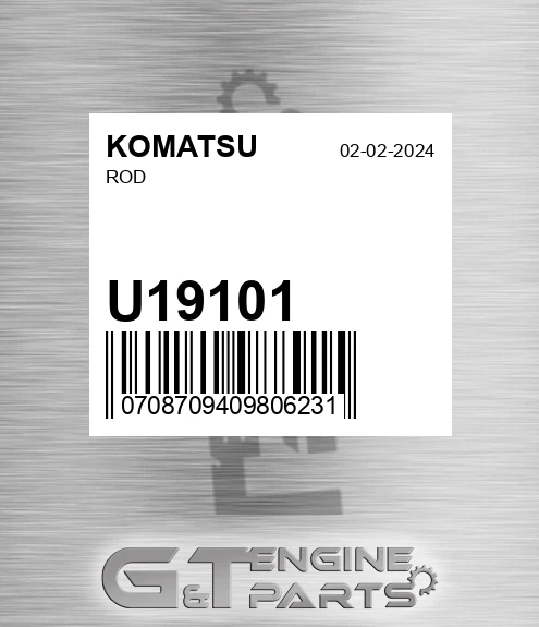 U19101 Rod