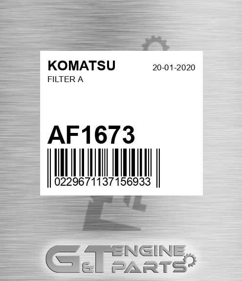 AF1673 Filter A