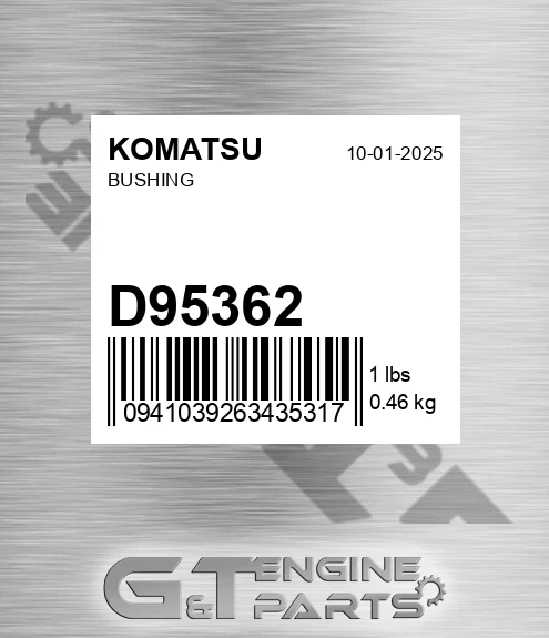 D95362 Bushing