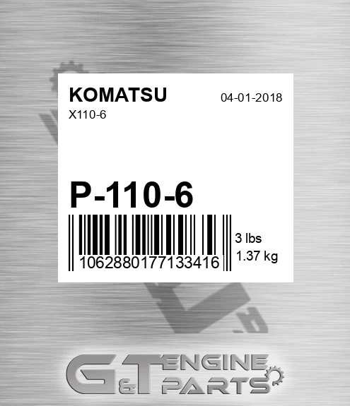 P-110-6 X110-6