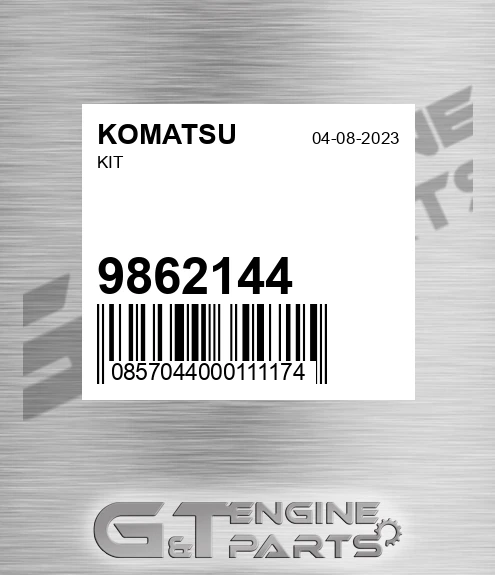 9862144 Kit for KOMATSU