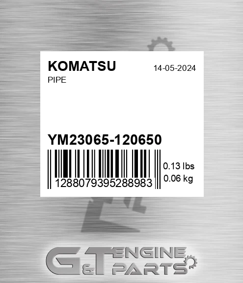 YM23065-120650 Pipe