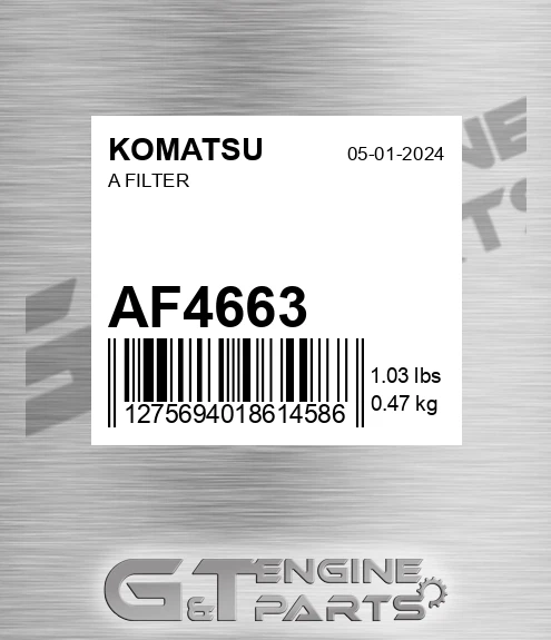 AF4663 A Filter