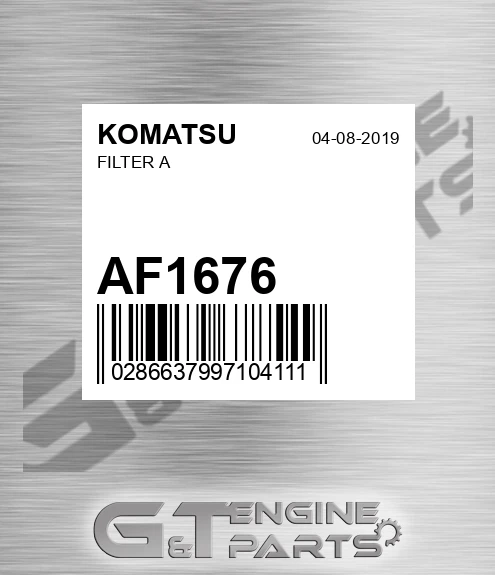 AF1676 Filter A