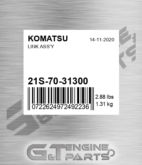 21S-70-31300 Link Ass'y for KOMATSU