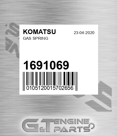 1691069 Gas Spring for KOMATSU