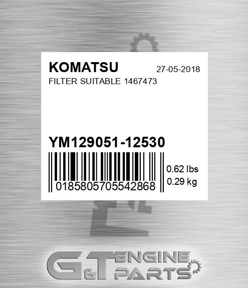 YM12905112530 Filter Suitable 1467473