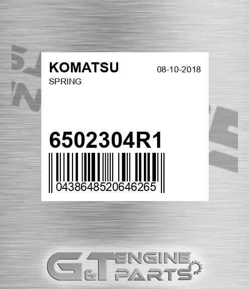 6502304R1 Spring