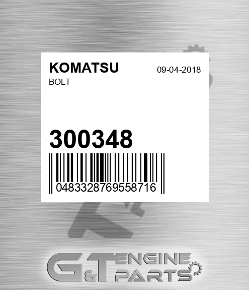 300348 Bolt