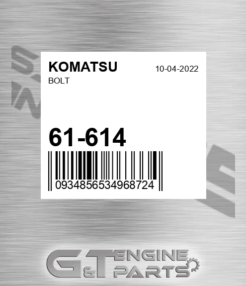 61-614 Bolt