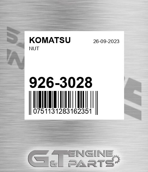 926-3028 Nut