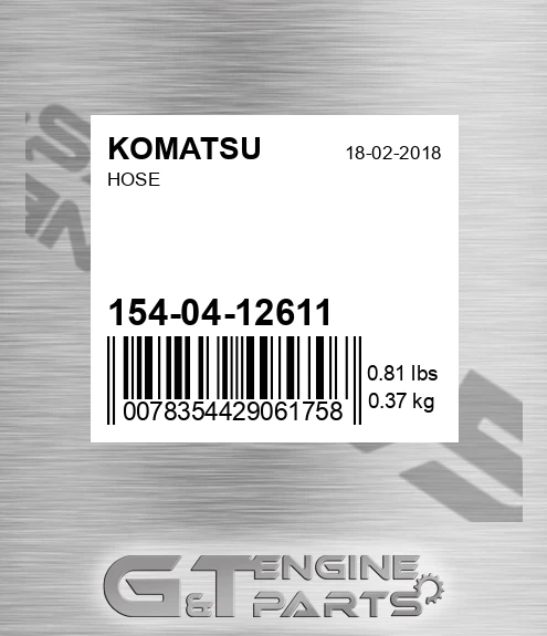 154-04-12611 Hose