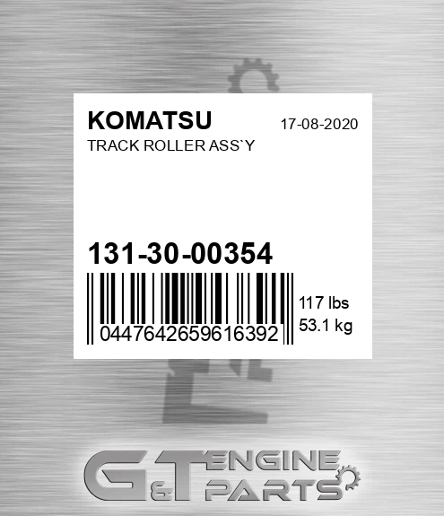 131-30-00354 Track Roller Ass`y for KOMATSU